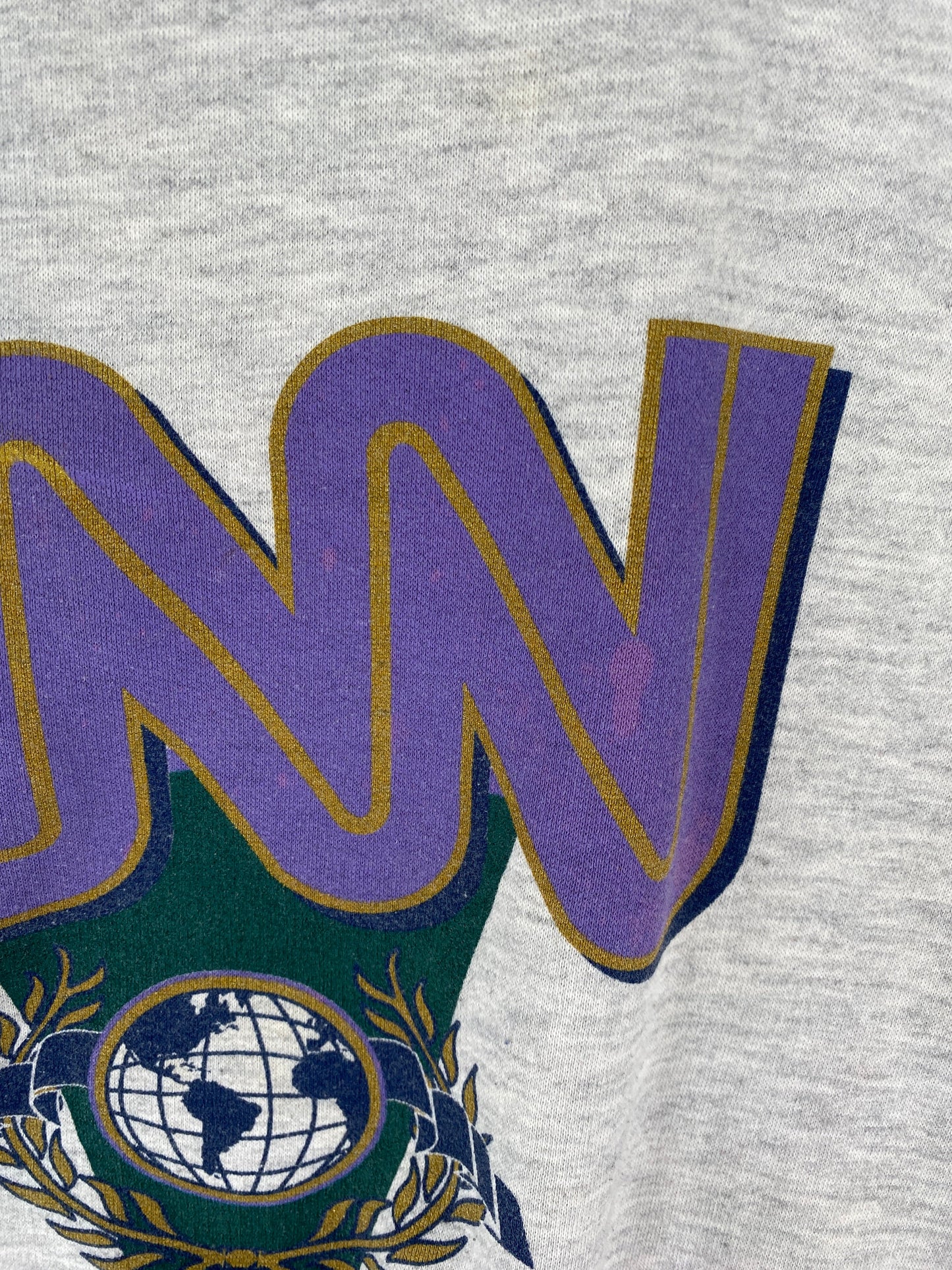 90’s CNN Size XL Vintage Sweat-Shirt / F6002S