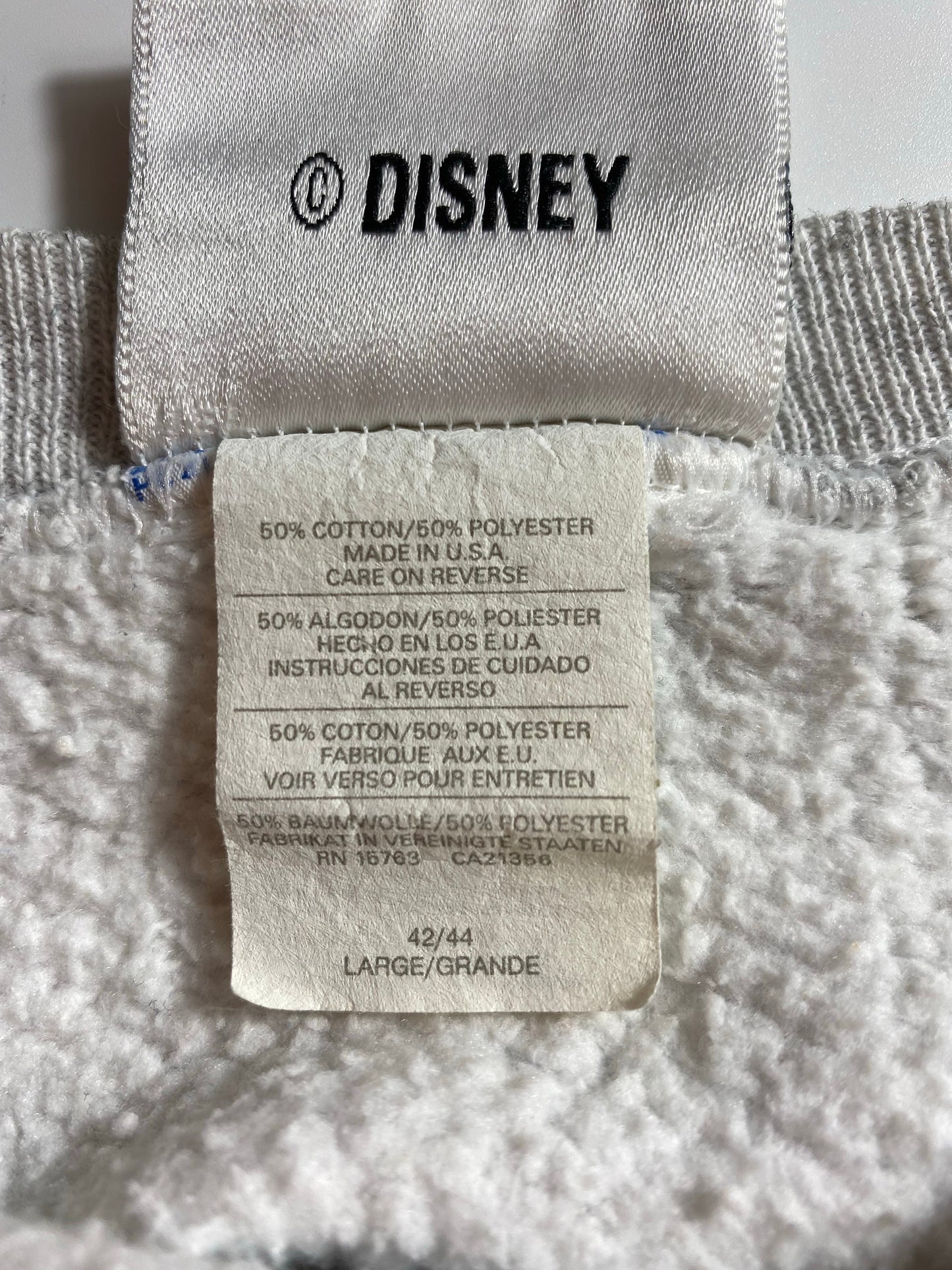 00’ DISNEY TIGGER Made in USA Size L Vintage Sweat-Shirt / F2211S