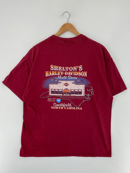 90's HARLEY DAVIDSON Made in USA Size XL Vintage T-shirt / E7473T