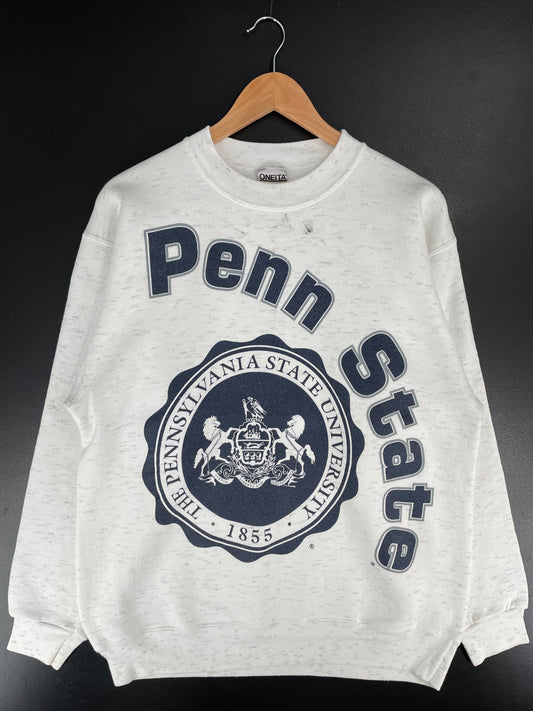 90's PENN STATE Made in USA Size L Vintage College Sweat-Shirt / F3851S