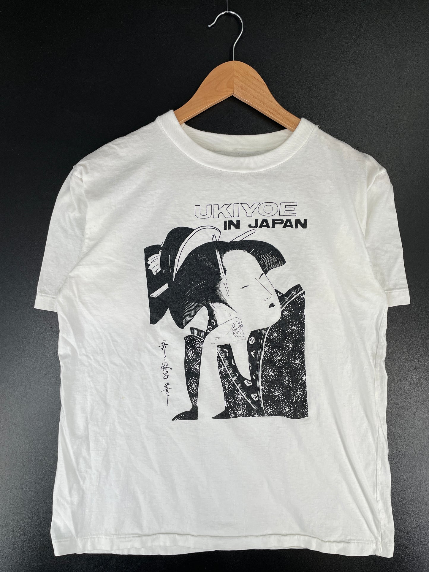 Vintage UKIYOE IN JAPAN Size Approx.M T-Shirt / E7587T