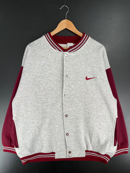 90's NIKE Made in USA Size XL Vintage Sweat Jacket / E6891S