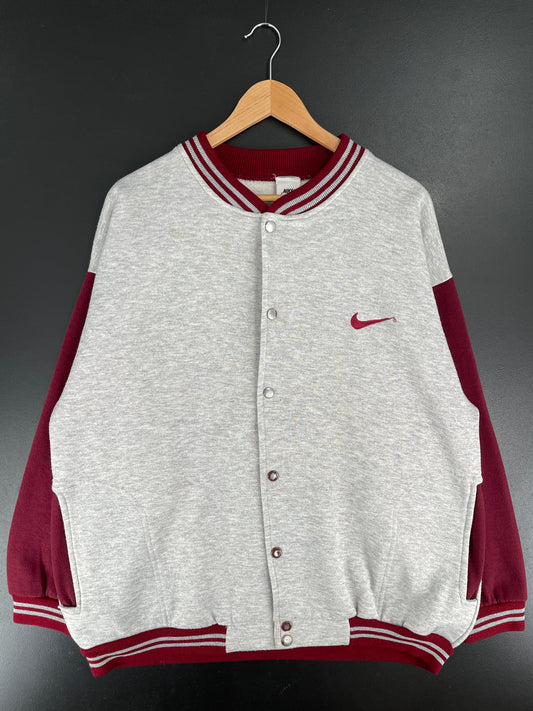 90's NIKE Made in USA Size XL Vintage Sweat Jacket / E6891S