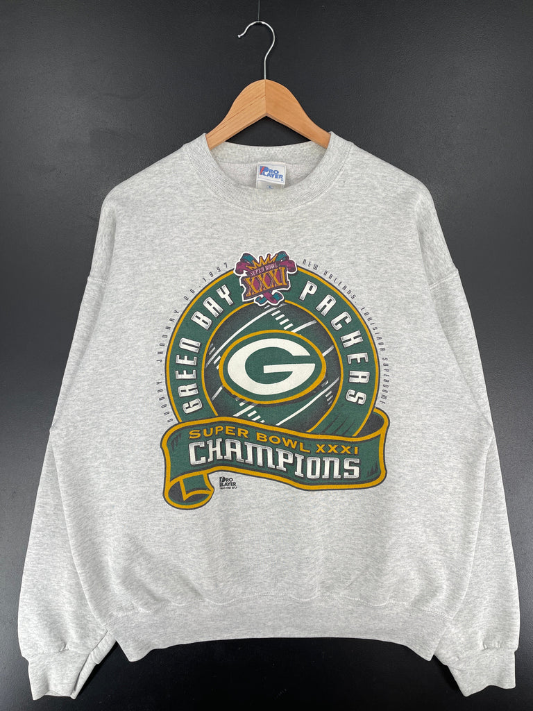 Vintage 1992 Green Bay Packers Crew Sweatshirt Men's XL NFL Football Super  Bowl