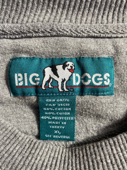 Vintage BIG DOGS BASKETBALL Size XL Sweat-Shirt / F338S
