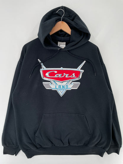 Vintage CARS Size XL Hoodie Sweat-shirt / E7788S