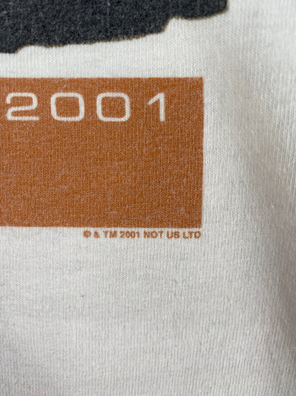 .2001 U2 ELEVATION TOUR Made in USA Size XXL Vintage Music T-Shirts /  F965T