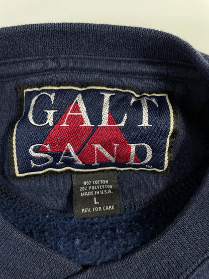 90's EASTRN ILLINOIS EIU MAde in USA Size L Vintage College Sweat-shirt / F4251S