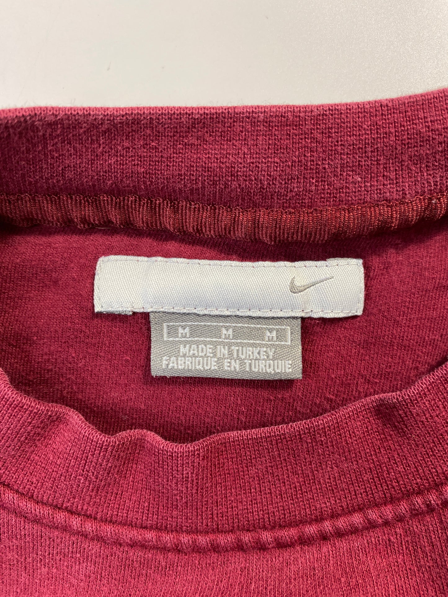 00' NIKE MINI SWOOSH Size M Vintage Sweat-Shirt / E8912S