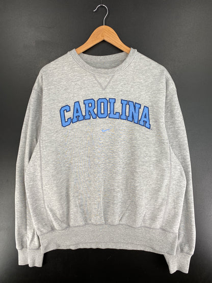 Vintage NIKE x CAROLINA Size L Vintage College Sweat shirt / E9030S