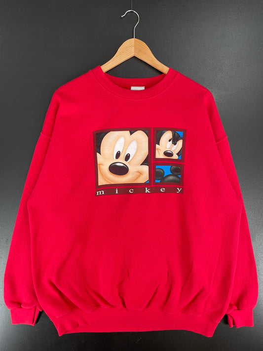 Vintage DISNEY MICKEY Size XL Vintage Sweat-Shirt / G6195S
