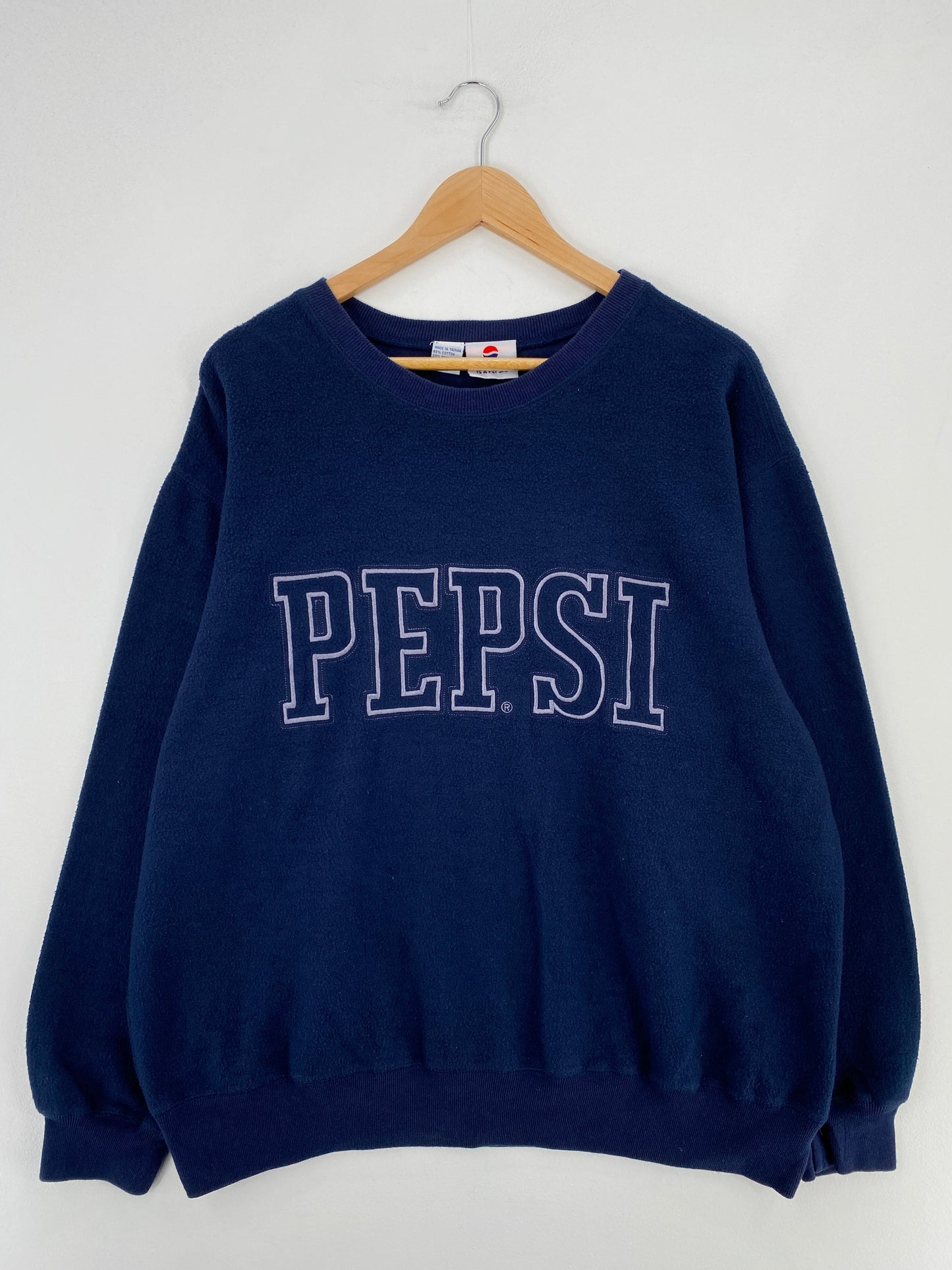 Vintage PEPSI Size L Fleece Sweat-shirt / F1272S