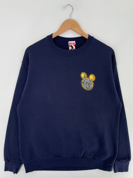 90's DISNEY MICKEY GOOFY Made in USA Size XL Vintage Sweat-Shirt / G2636S