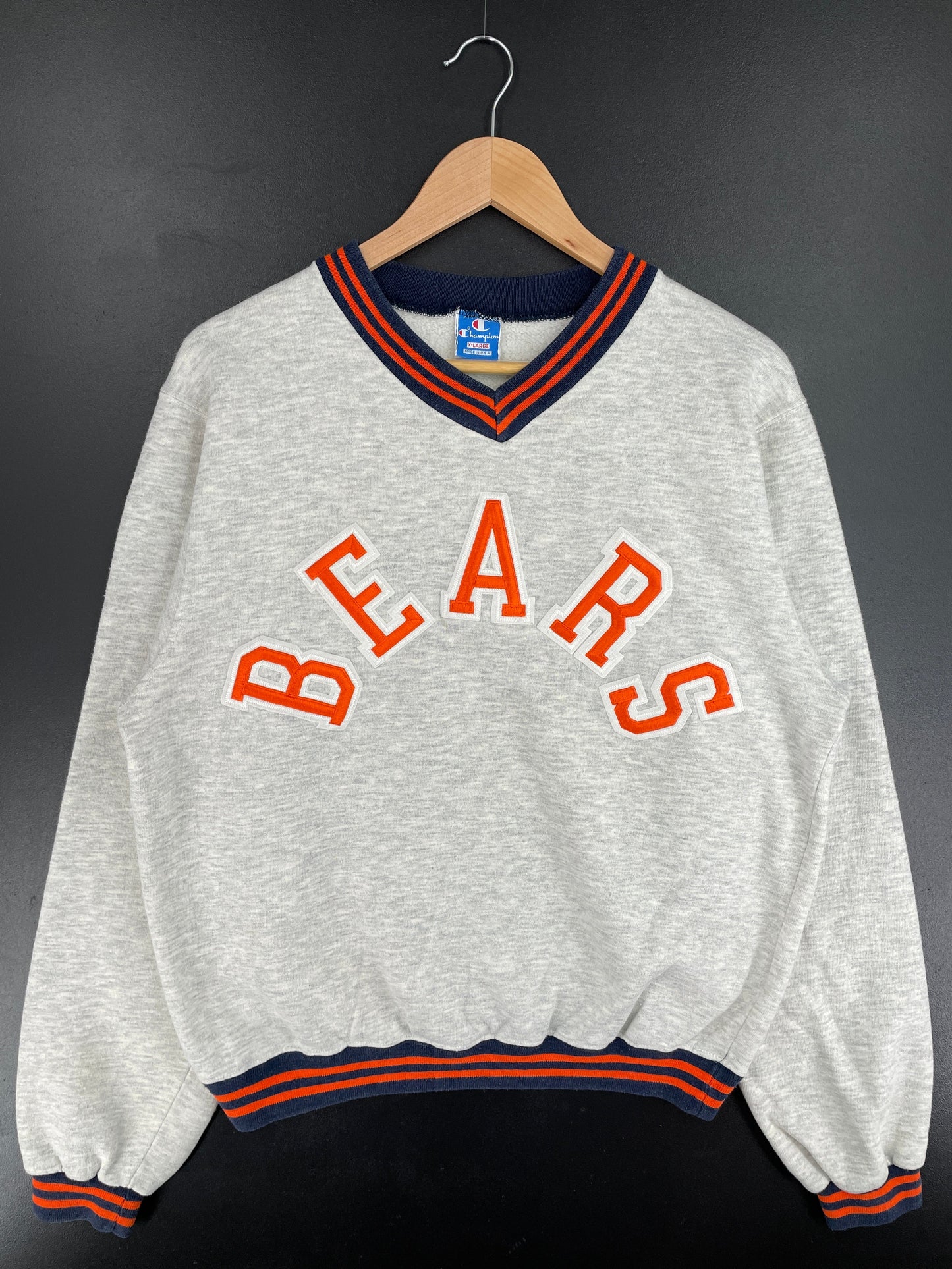 80’s CHAMPION x CHICAGO BEARS Made in USA Size XL Vintage NFL Sweat-Shirt / F4812S