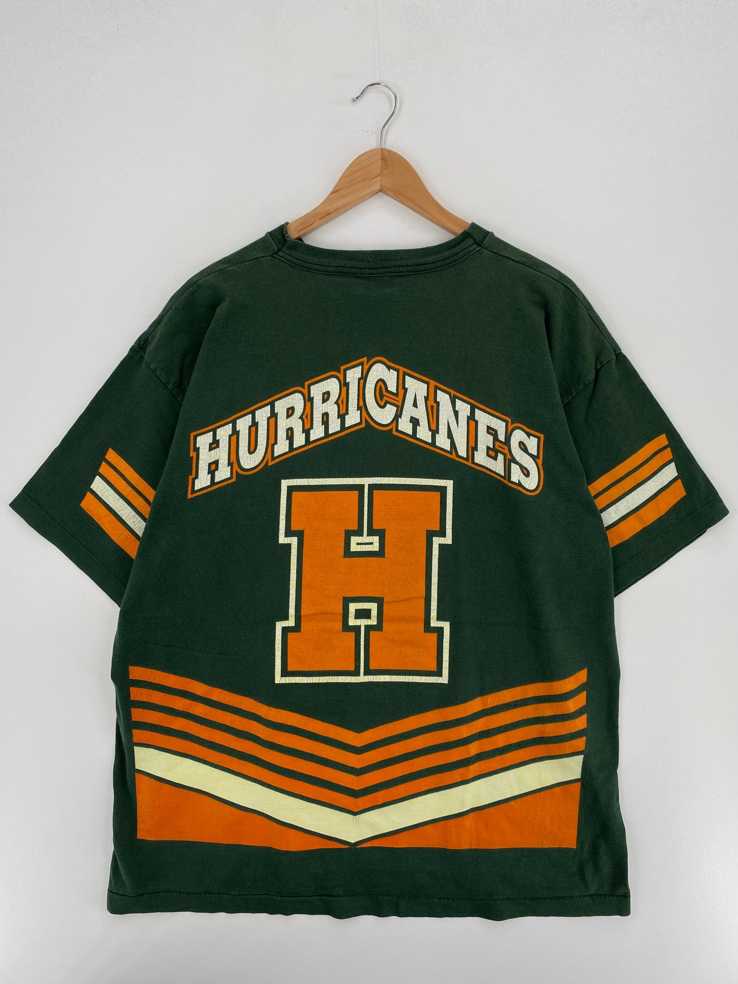 90's SALEM UNIVERSITY OF MIAMI Made in USA Size XL Vintage College T-Shirt / E8183T