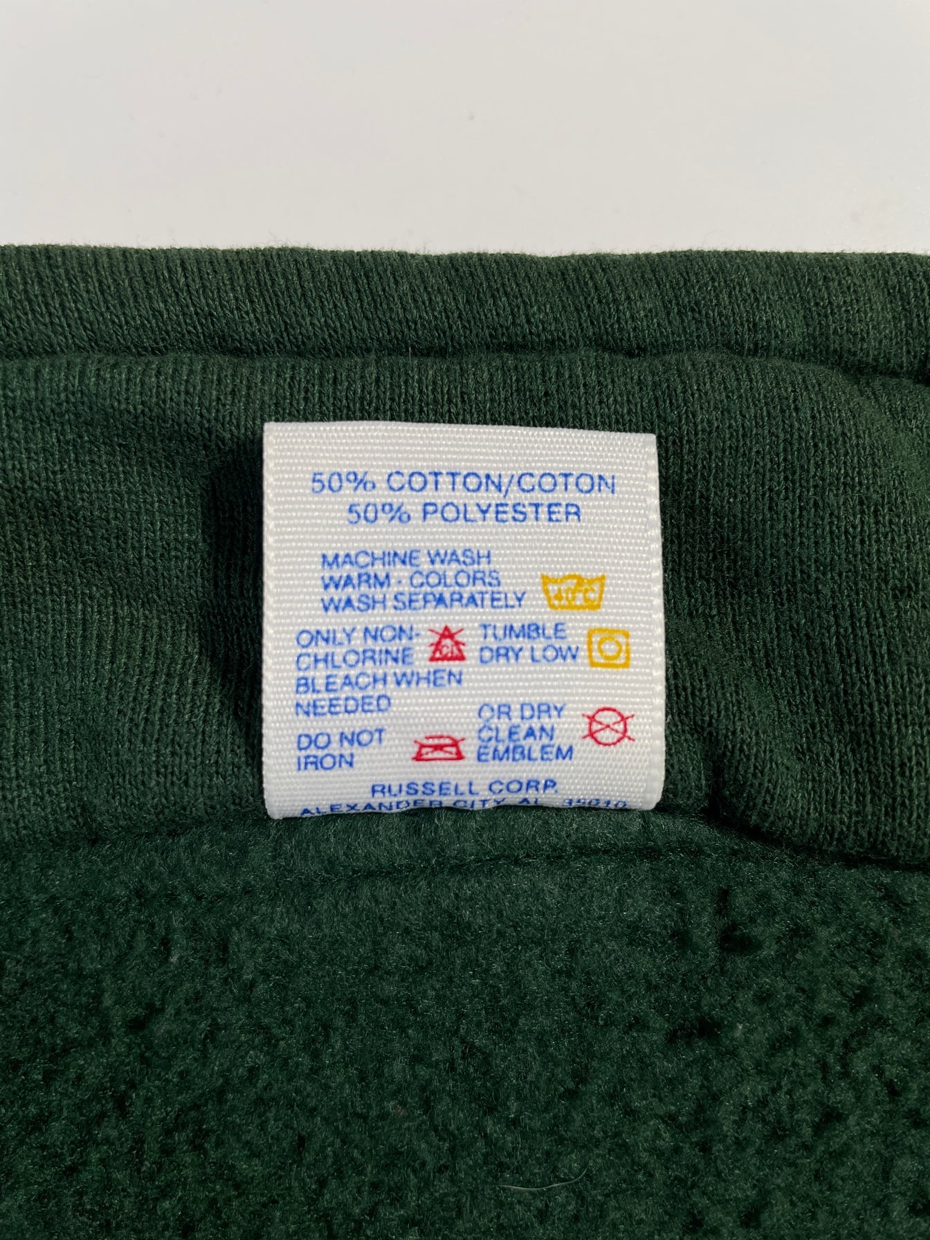 90's HORSE Made in USA Size L Vintage Animal Half Zip Sweat-Shirt / E9518S