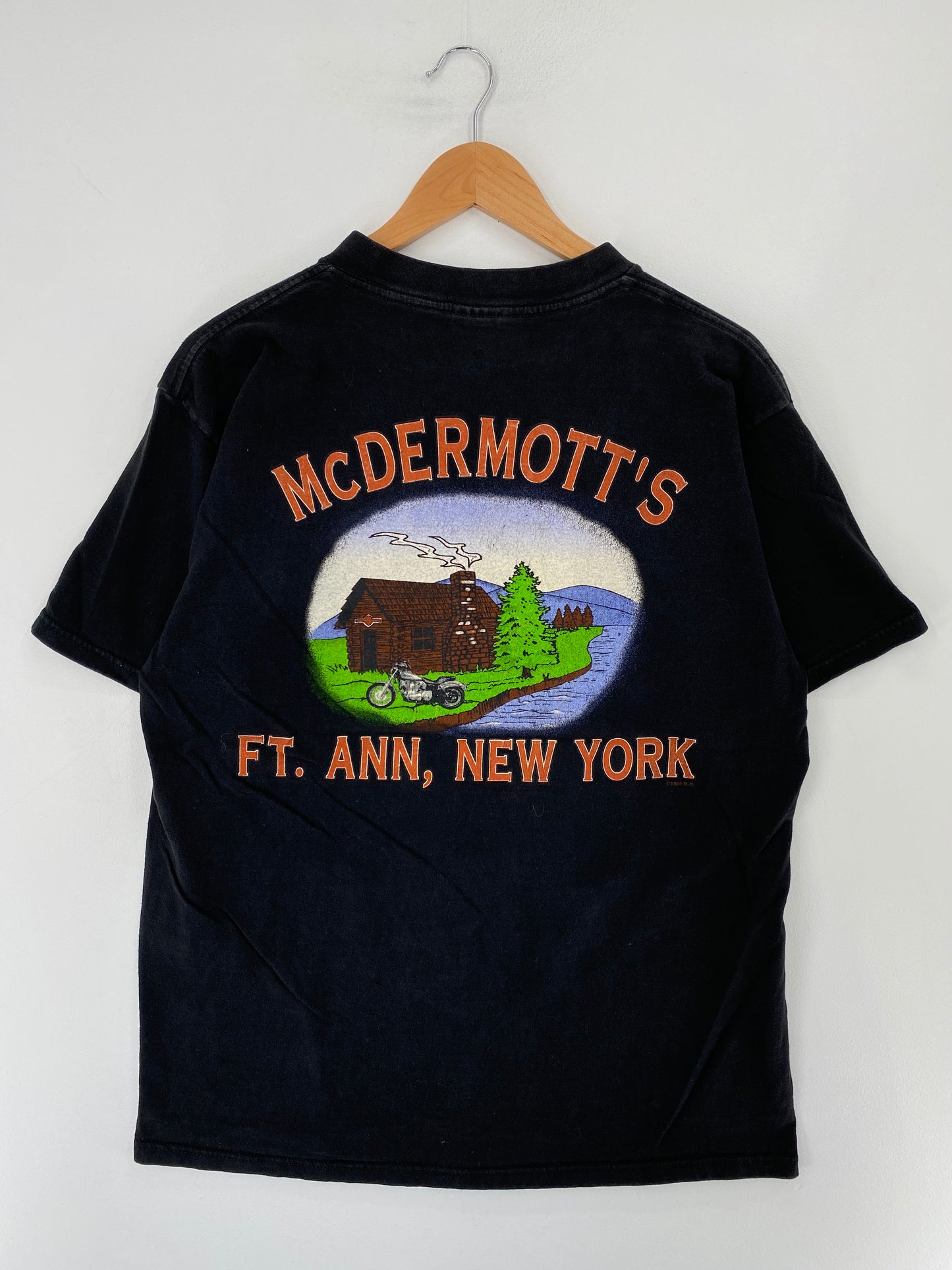 1997 HARLEY DAVIDSON Made in USA Size L Vintage T-Shirt / E8562T