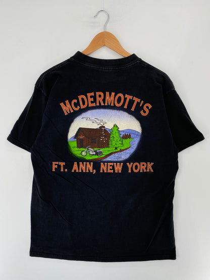 1997 HARLEY DAVIDSON Made in USA Size L Vintage T-Shirt / E8562T