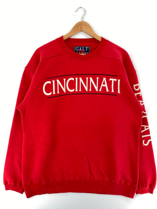 90’s CINCINNATI BEARCATS Size L College Sweat-shirt / E8086S