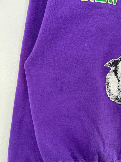 90’s NEW HAMPSHIRE Made in USA Size Approx.XL Animal Sweat-Shirt / G2900S
