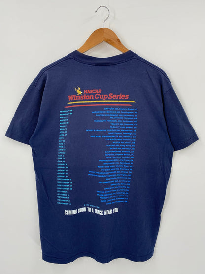 1997 NASCAR WINSTON CUP SERIES Size L Vintage Racing T-Shirt / E9630T