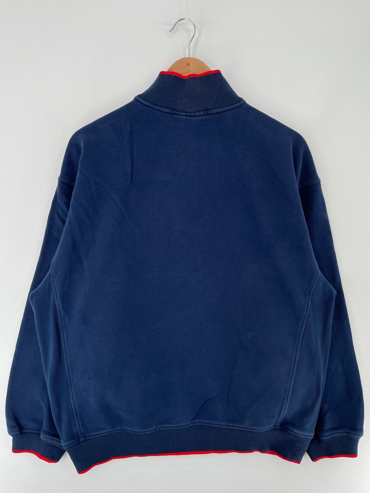 .00' NIKE x CHICAGO CUBS Size M Vintage MLB Half Zip Sweat-Shirt / F4446S
