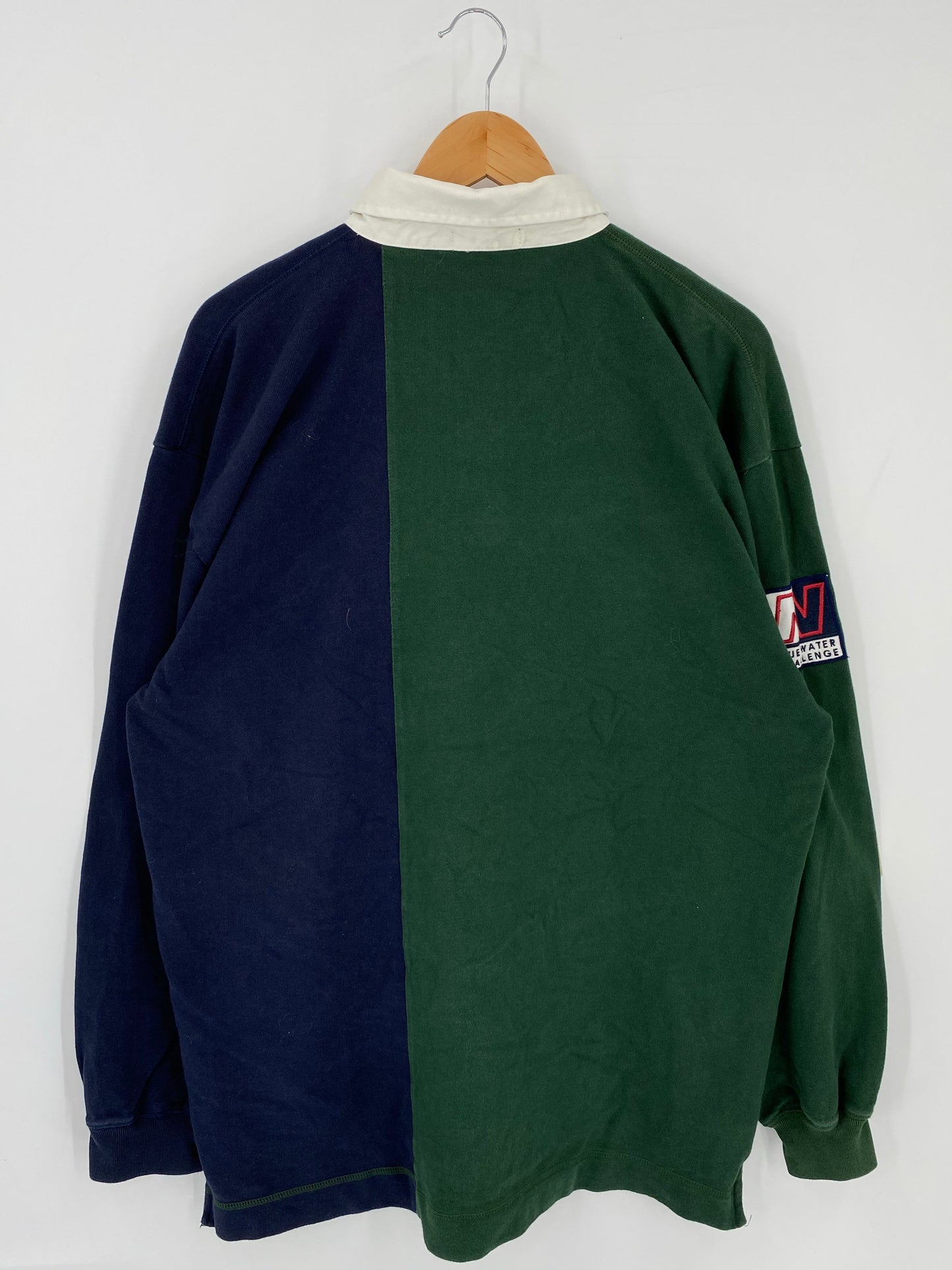 90’s NAUTICA Size XL Rugby-Shirt / F8367R