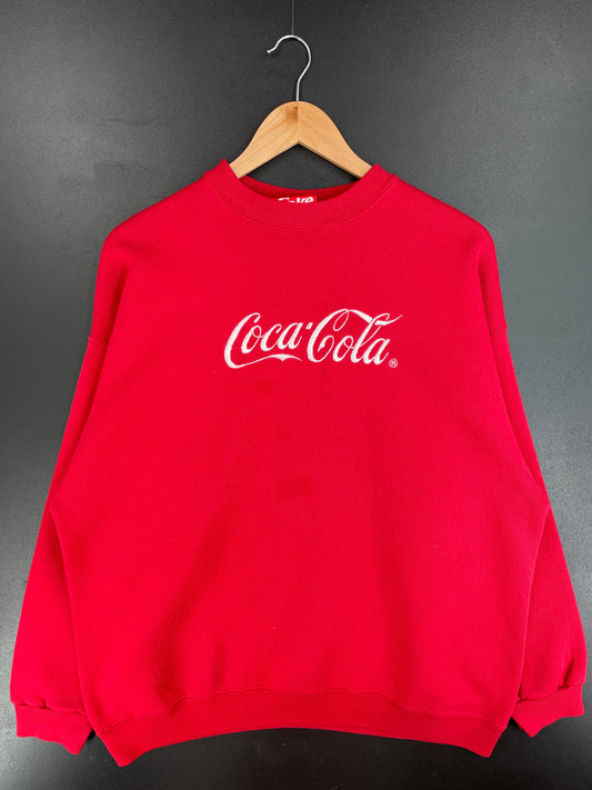 90's COCA COLA Made in USA Size XL Vintage Sweat-Shirt / F5899S