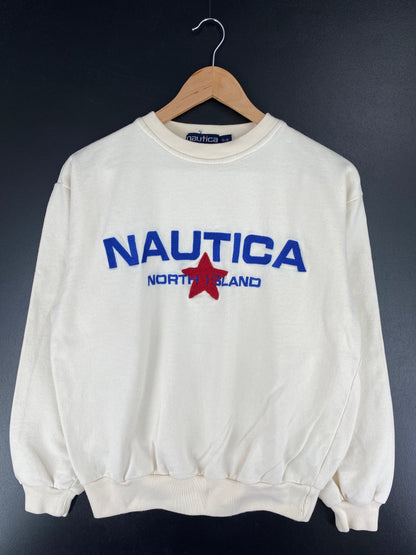 .90’s NAUTICA Size S Vintage Sweat-shirt / E7113S