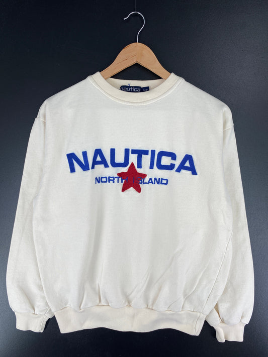 .90’s NAUTICA Size S Vintage Sweat-shirt / E7113S