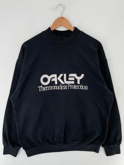 90's OAKLEY Made in USA Size XL Vintage Sweat-shirt / F7639S