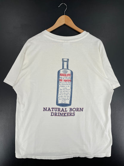 90’s ABSOLUTE YONKERS FIREFIGHTERS Made in USA Size XL T-Shirt / F508T