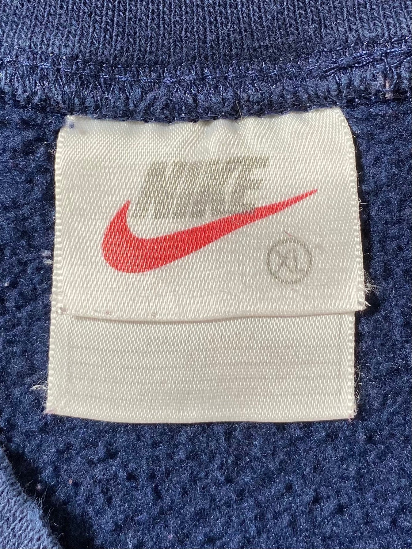 90’s NIKE MINI SWOOSH Made in USA Size XL Vintage Sweat-shirt / E9709S
