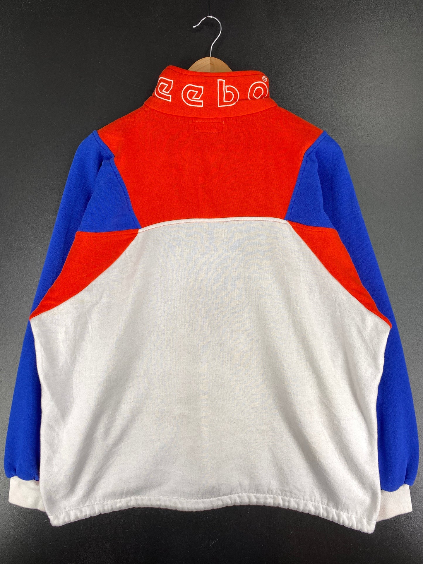90’s REEBOK SPORT Size Approx.XL Vintage Half Zip Sweat-shirt / G2869S
