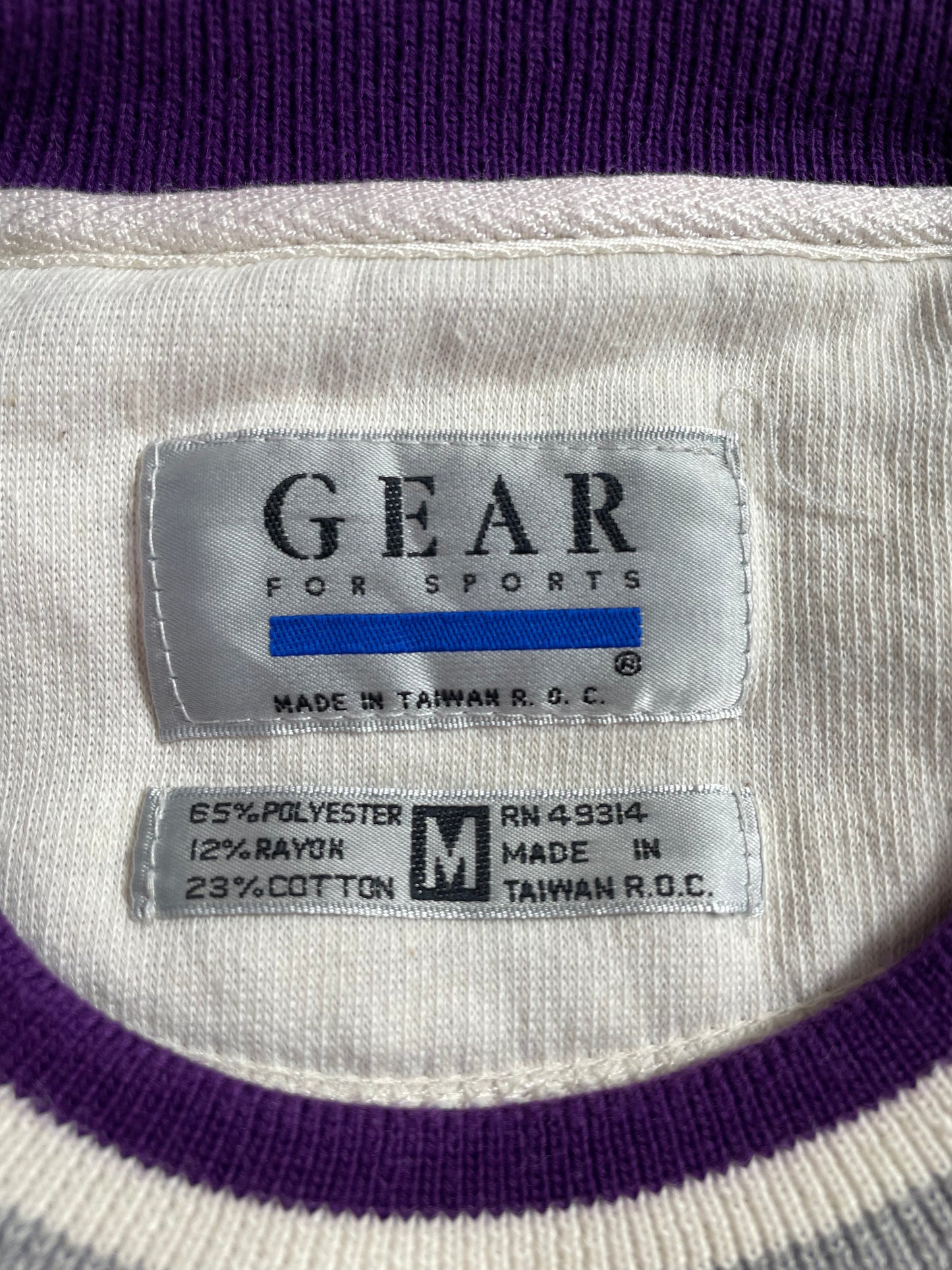 00' FONTBONNE Size M Vintage College Sweat-shirt / G74S