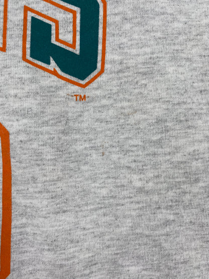 1996 MIAMI DOLPHINS DAN MARINO Size No Tag(Approx.XXL) Vintage NFL T-shirt / F804T