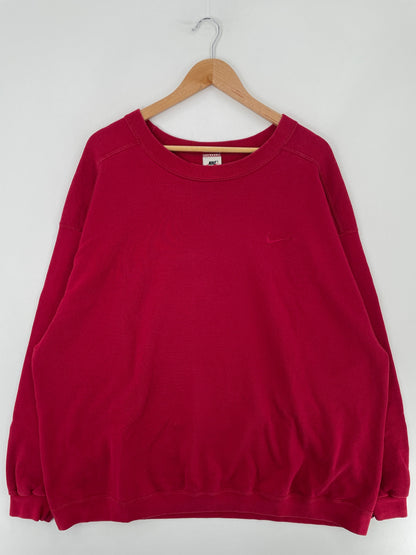 90's NIKE MINI SWOOSH Made in USA Size XXL Vintage Sweat-shirt / G5723S