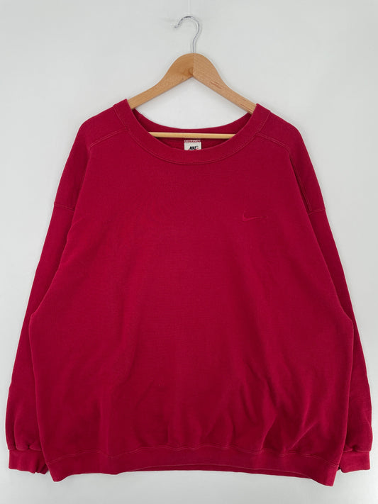 90's NIKE MINI SWOOSH Made in USA Size XXL Vintage Sweat-shirt / G5723S
