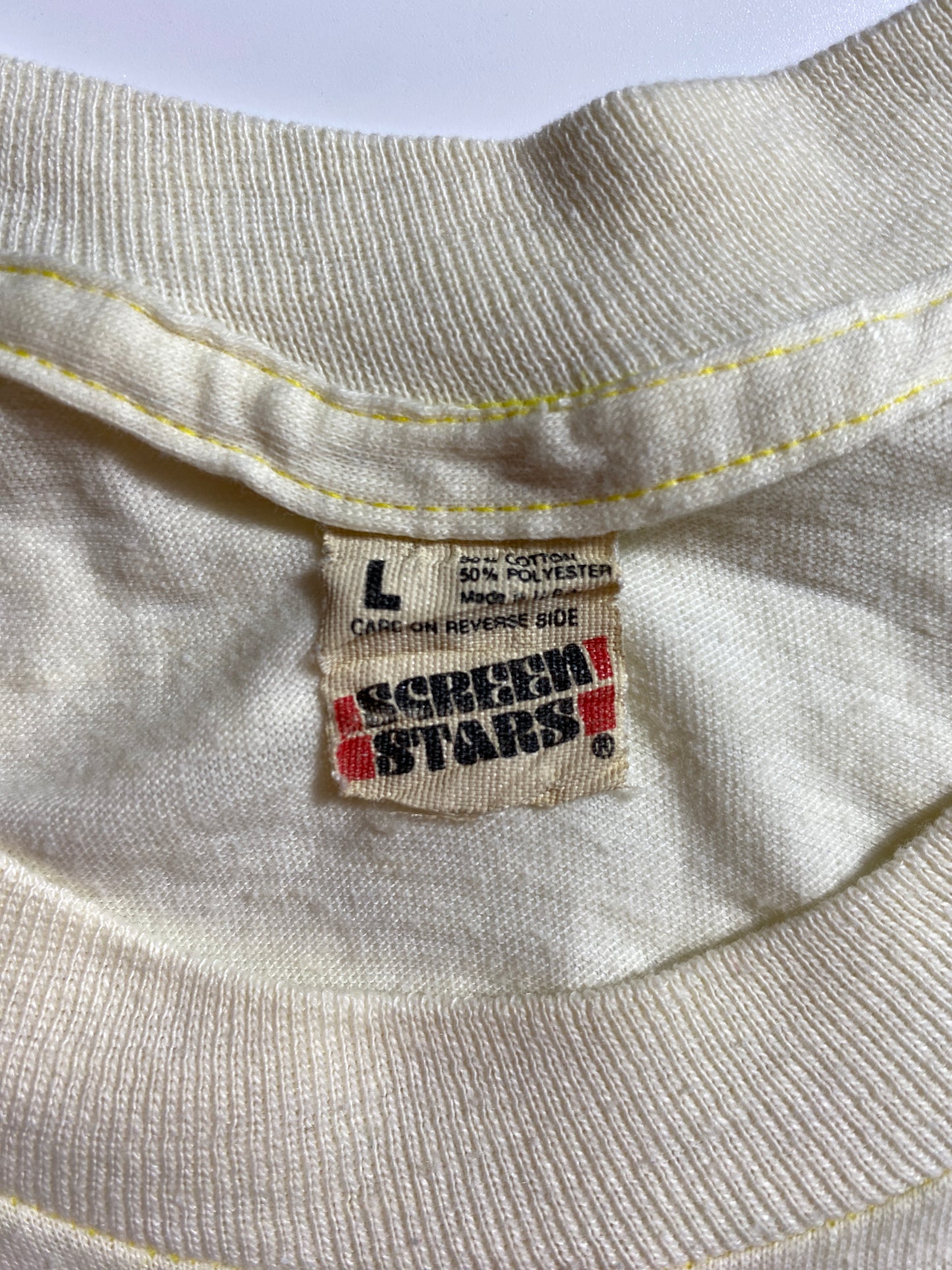 .80’s JAPANESE BAMBOO Made in USA Size L Vintage T-Shirt / E9361T