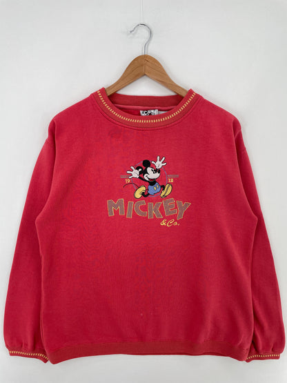 .90's DISNEY MINNIE Size L Vintage Sweat-Shirt / F2706S