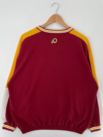 Vintage WASHINGTON REDSKINS Size L Vintage NFL Sweat-shirt / F1297S