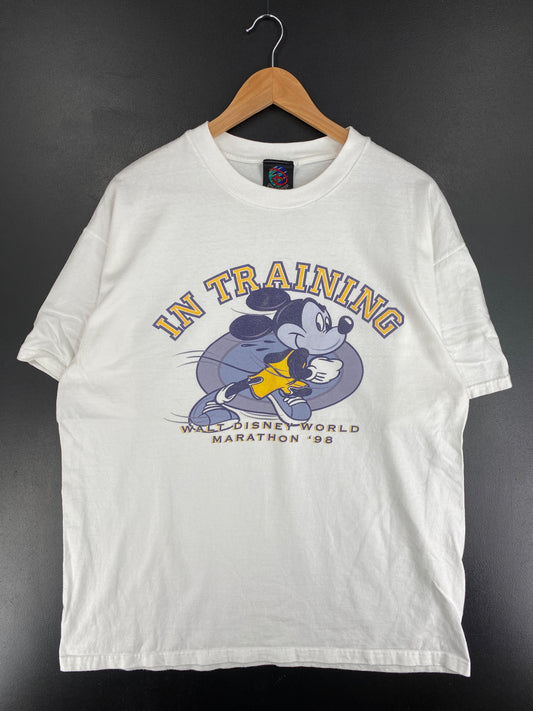 90’s DISNEY MICKEY Made in USA Size XL Vintage T-Shirt / E8989T