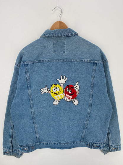 .1997 M&M’S Size XL Denim Jacket / F4814J