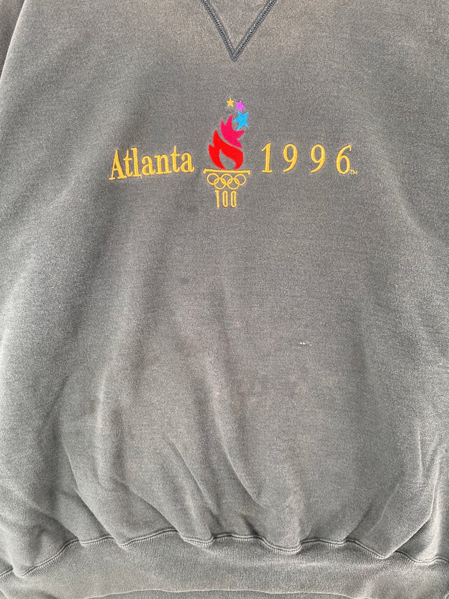 1996 ATLANTA OLYMPIC Made in USA Size XXL Vintage Sweat-shirt / F355S