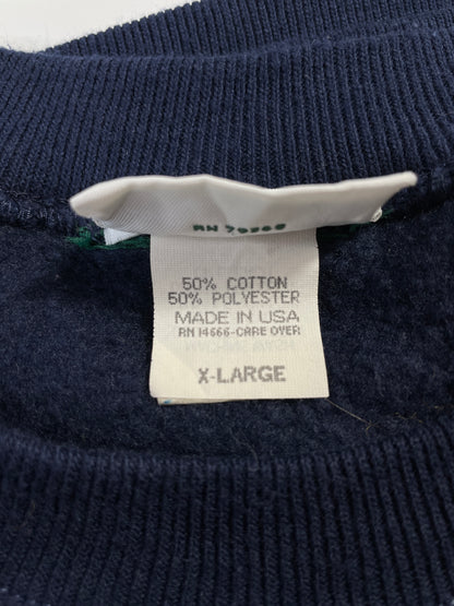 90's WOLVES Made in USA Size XL Vintage Animal Sweat-Shirt / E8489S