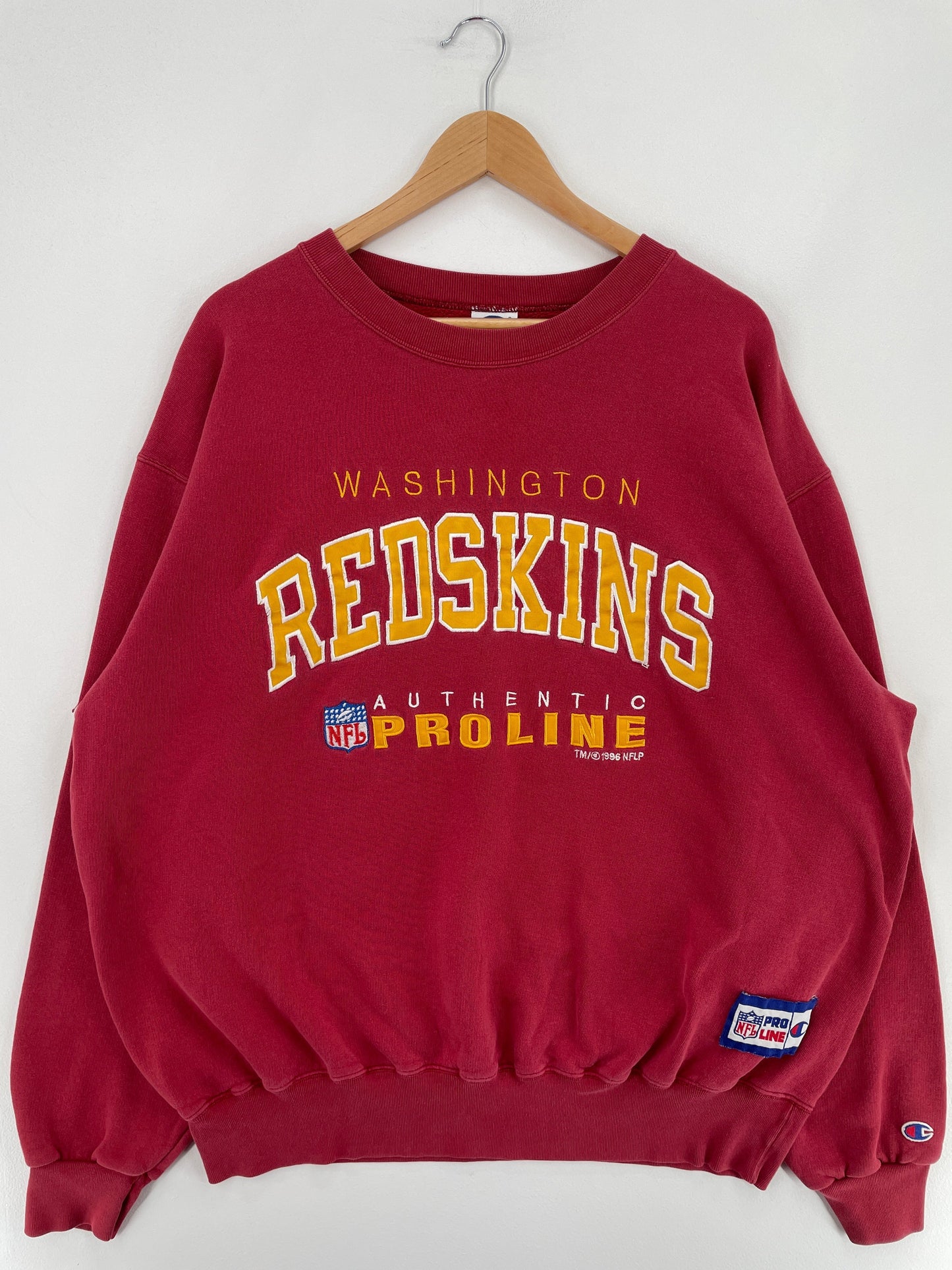 1996 WASHINGTON REDSKINS Size XXL Vintage NFL Sweat-shirt / G3520S