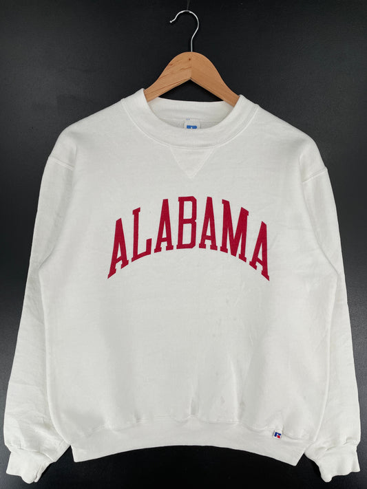 90's RUSSELL x ALABAMA Made in USA Size M Vintage College Sweat-shirt / F3644S