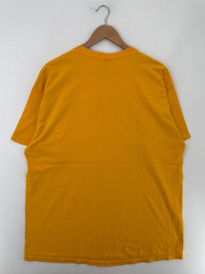 2003 IOWA HAWKEYES Size XXL Vintage College T-shirt / F2373T