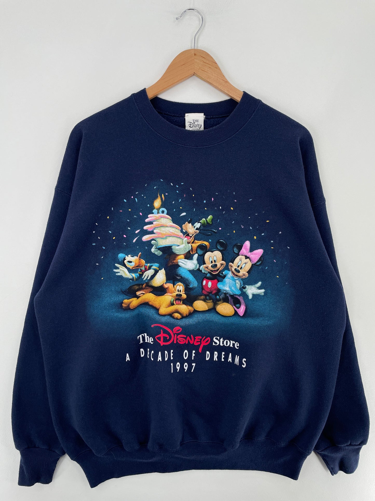 1997 DISNEY Made in USA Size XL Vintage Sweat-shirt / F5216S