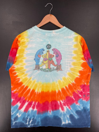 1997 GRATEFUL DEAD Size L Vintage Music T-shirt / E8438T